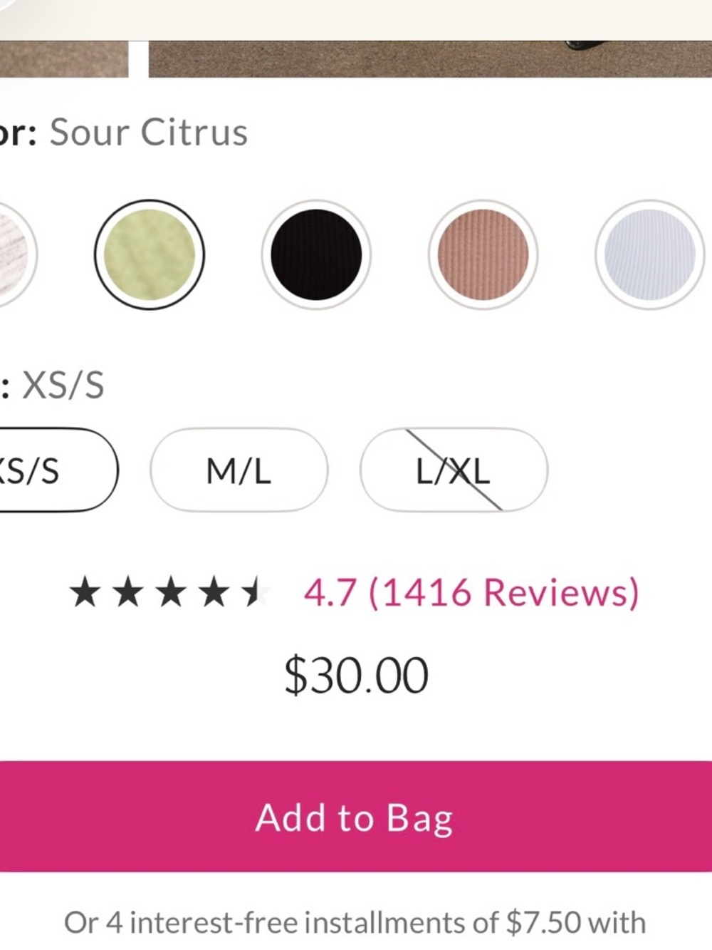 Free People Movement Happiness Runs Crop Tank XS/S - Picture 8 of 11